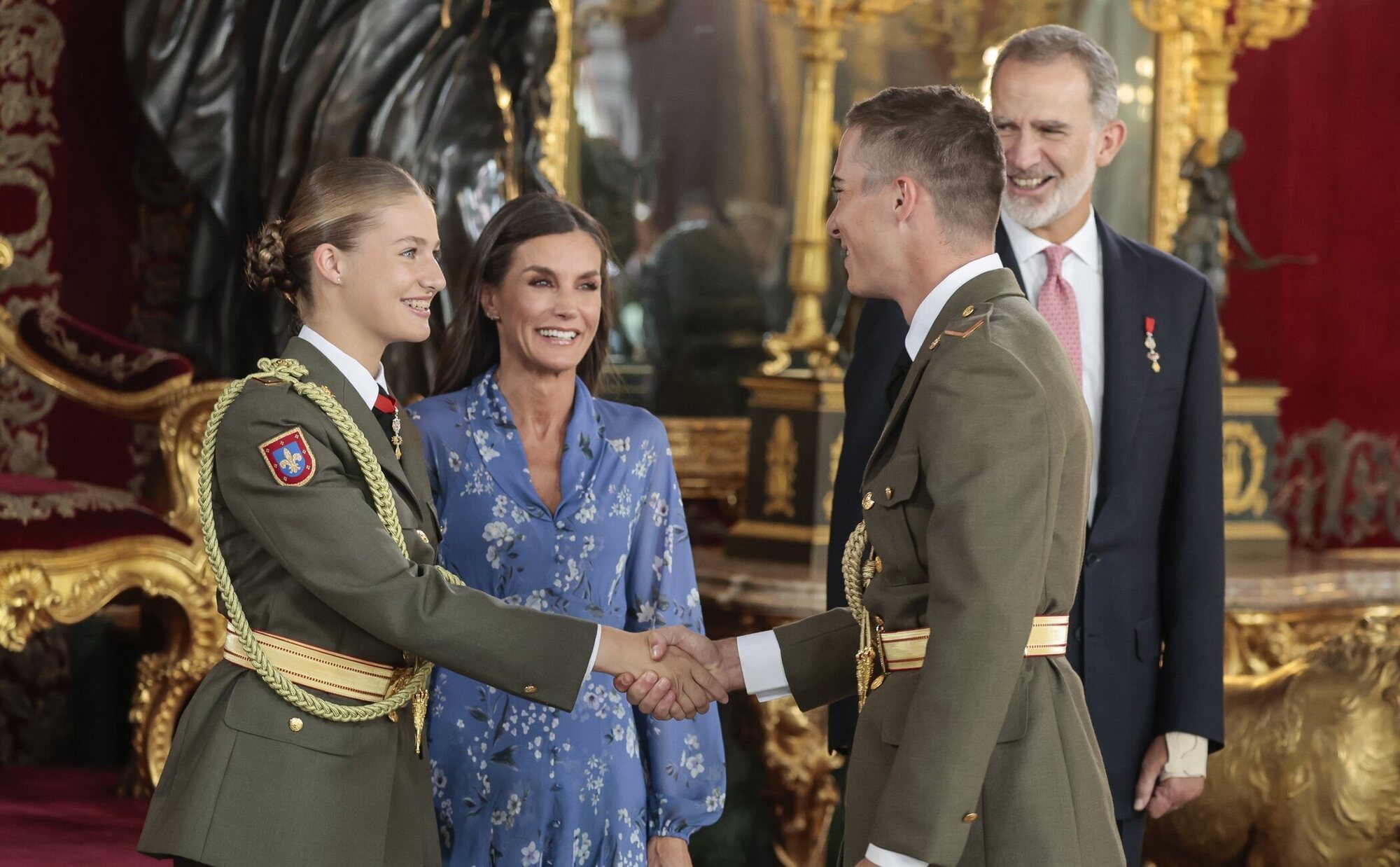 Sale a la luz el comentario que le hizo el compañero de la Academia Militar a la Princesa Leonor