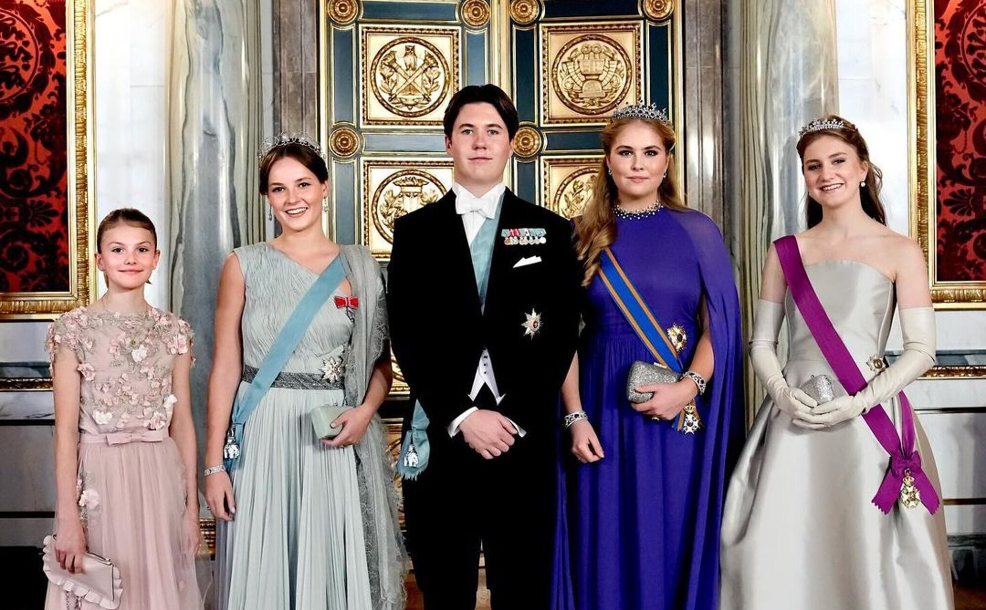 Elegancia y opulencia en el 18 cumpleaños del Príncipe Christian de Dinamarca