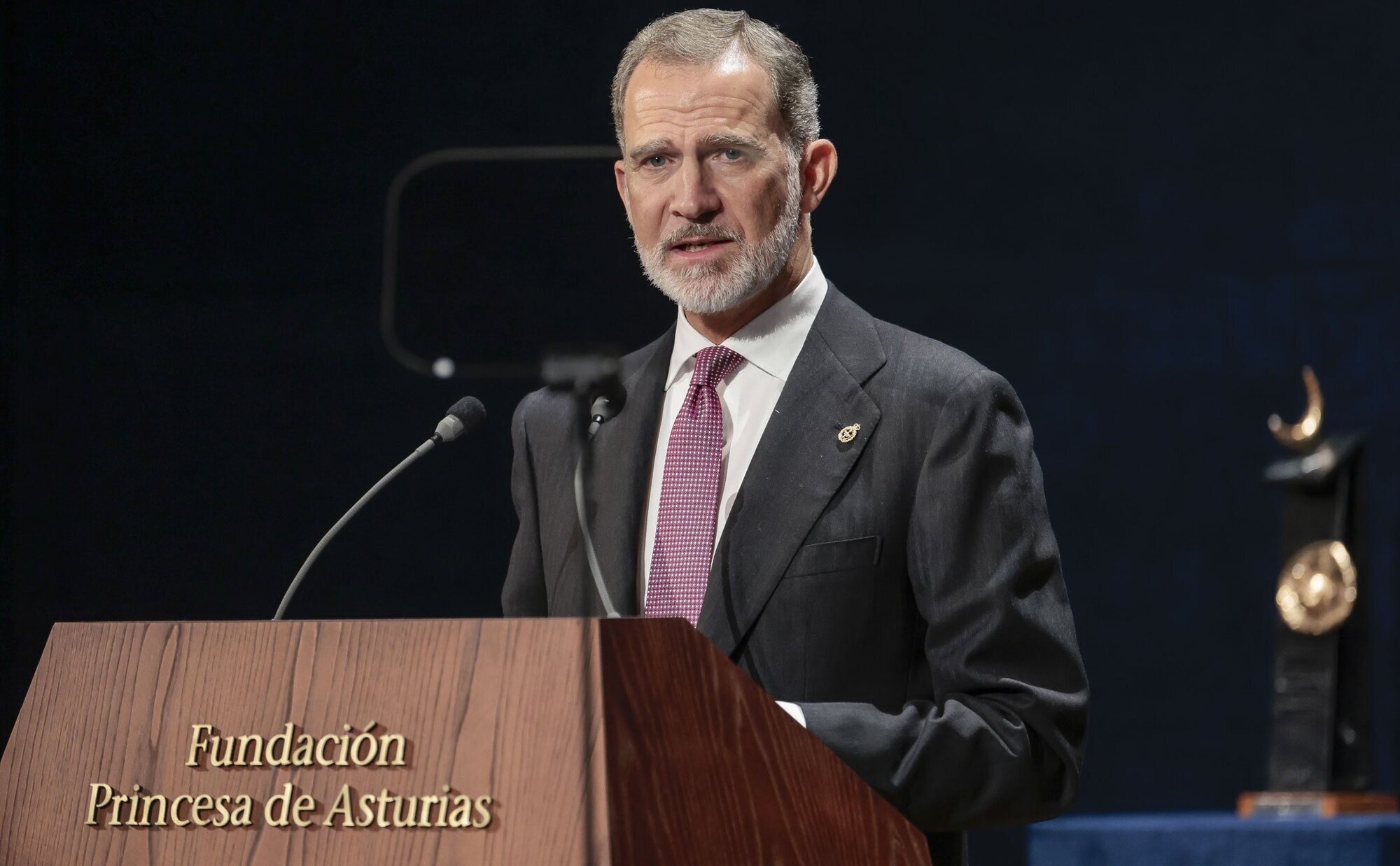 Las palabras de Felipe VI como Rey y como padre sobre sus hijas Leonor y Sofía en los Premios Princesa de Asturias 2023