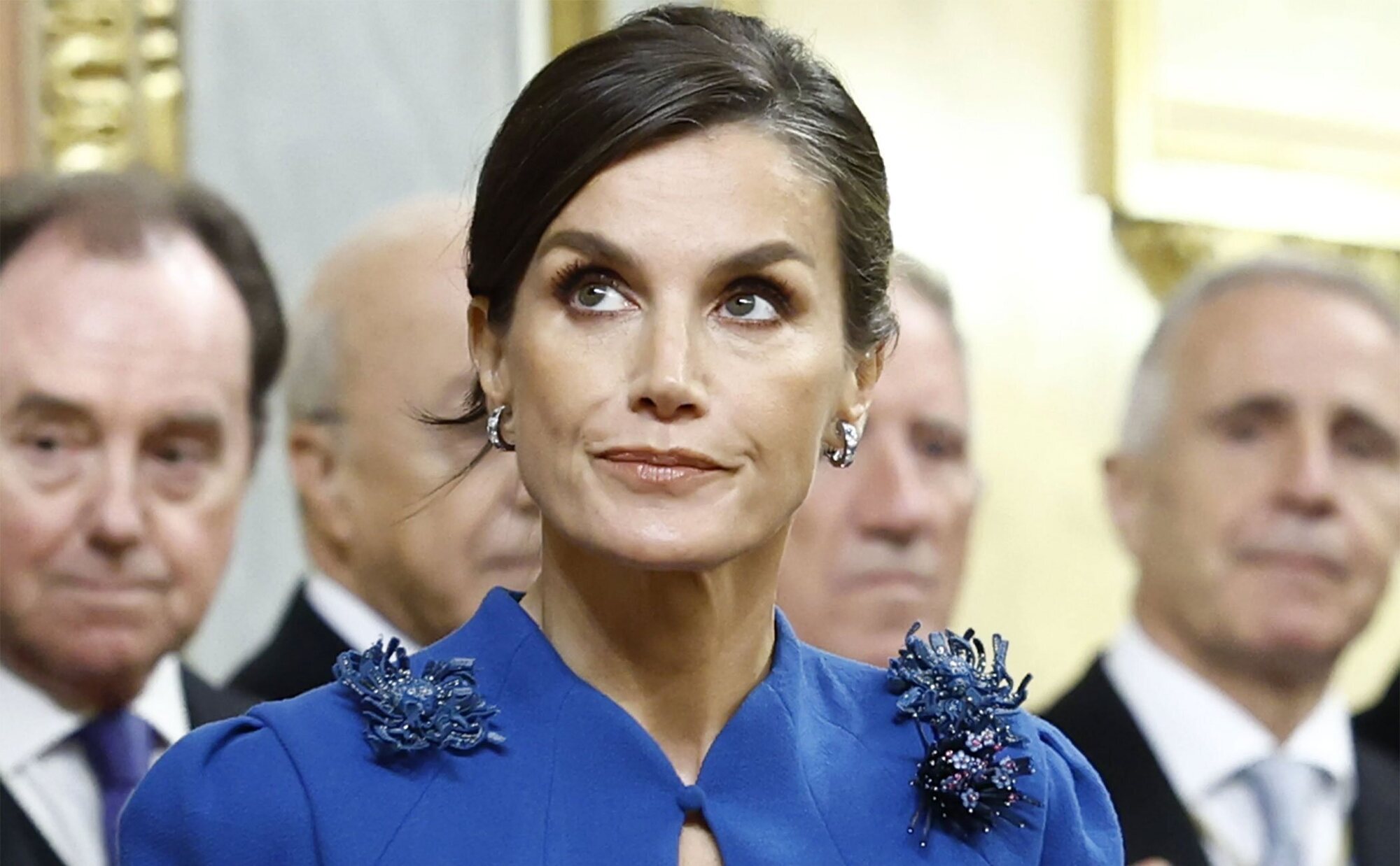 El motivo de la seriedad de la Reina Letizia en la Jura de la Constitución de la Princesa Leonor: "Ha pasado mala noche"