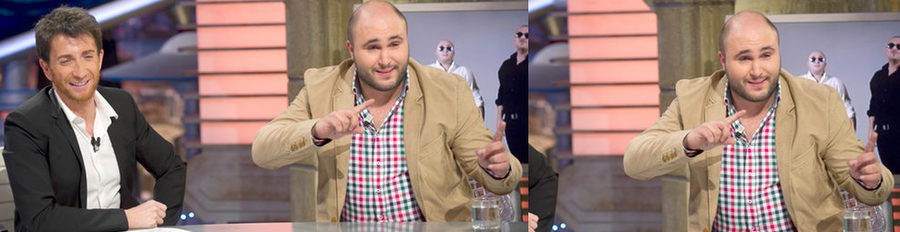 Kiko Rivera aprende a cambiar pañales a su hijo Franciso en 'El Hormiguero'