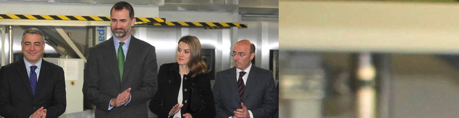 Los Príncipes Felipe y Letizia unen sus agendas para inaugurar las instalaciones de 'Indesa 2010' en Vitoria