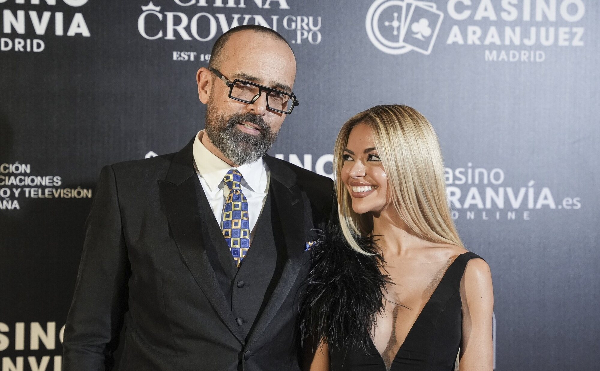 Risto Mejide presume de amor junto a su novia Natalia Almarcha en los Premios Antena de Oro 2023