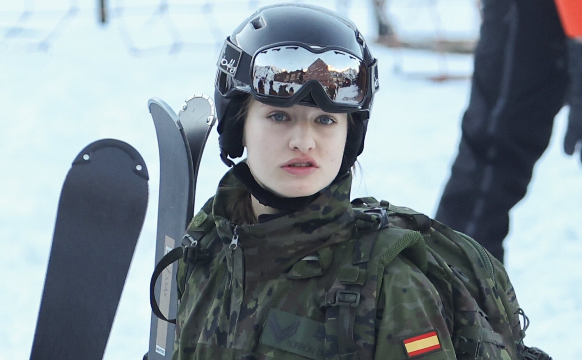 Las fotos de la Princesa Leonor en la nieve durante su paso por Candanchú y Astún como parte de su formación militar