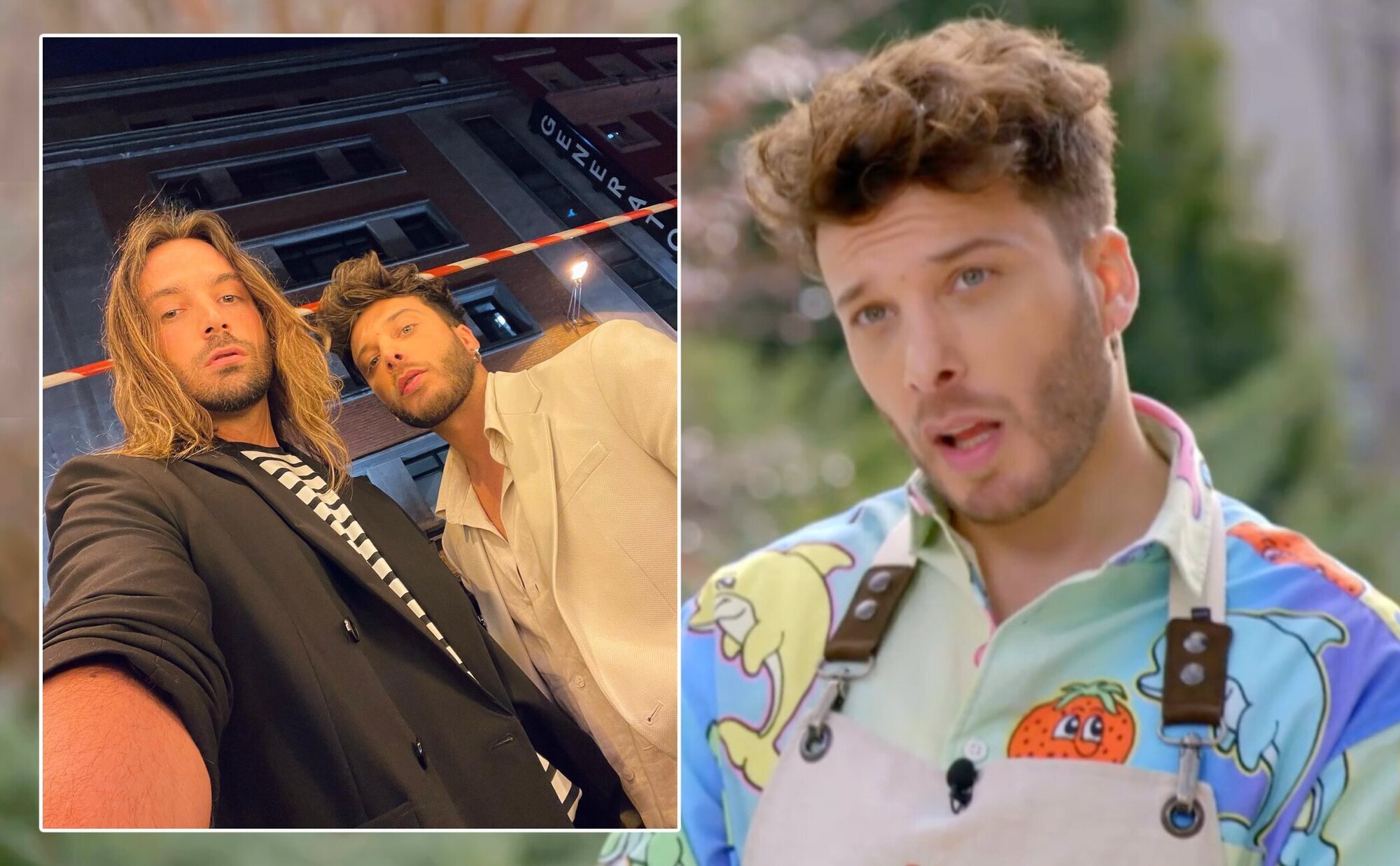 Blas Cantó desvela en 'Bake Off' que lleva 10 años con su novio Dangelo