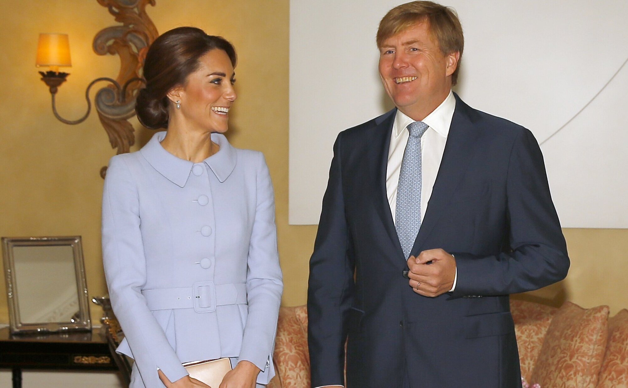 Guillermo Alejandro de Holanda se burla de la polémica de la foto manipulada de Kate Middleton