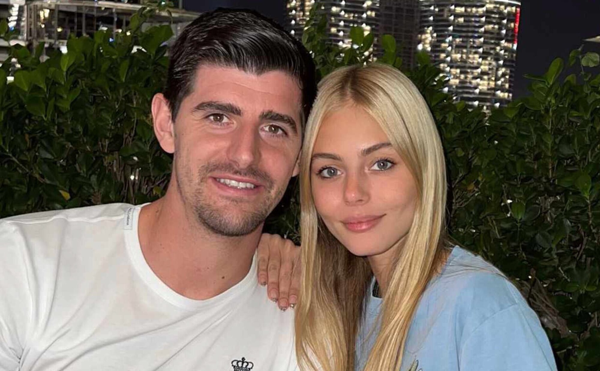 Thibaut Courtois y Mishel Gerzig se convierten en padres de su primera hija en común