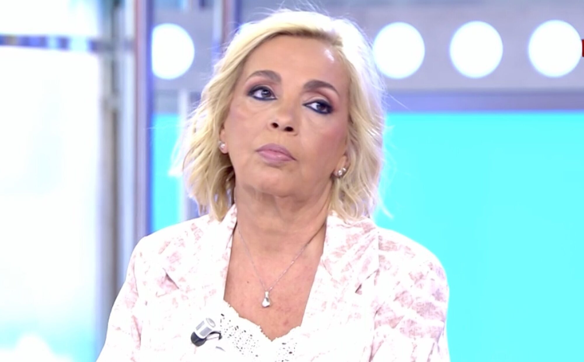 Carmen Borrego: "He sentido muchas veces en mi vida que mi hijo no me quería bien y eso me ha causado mucho dolor"