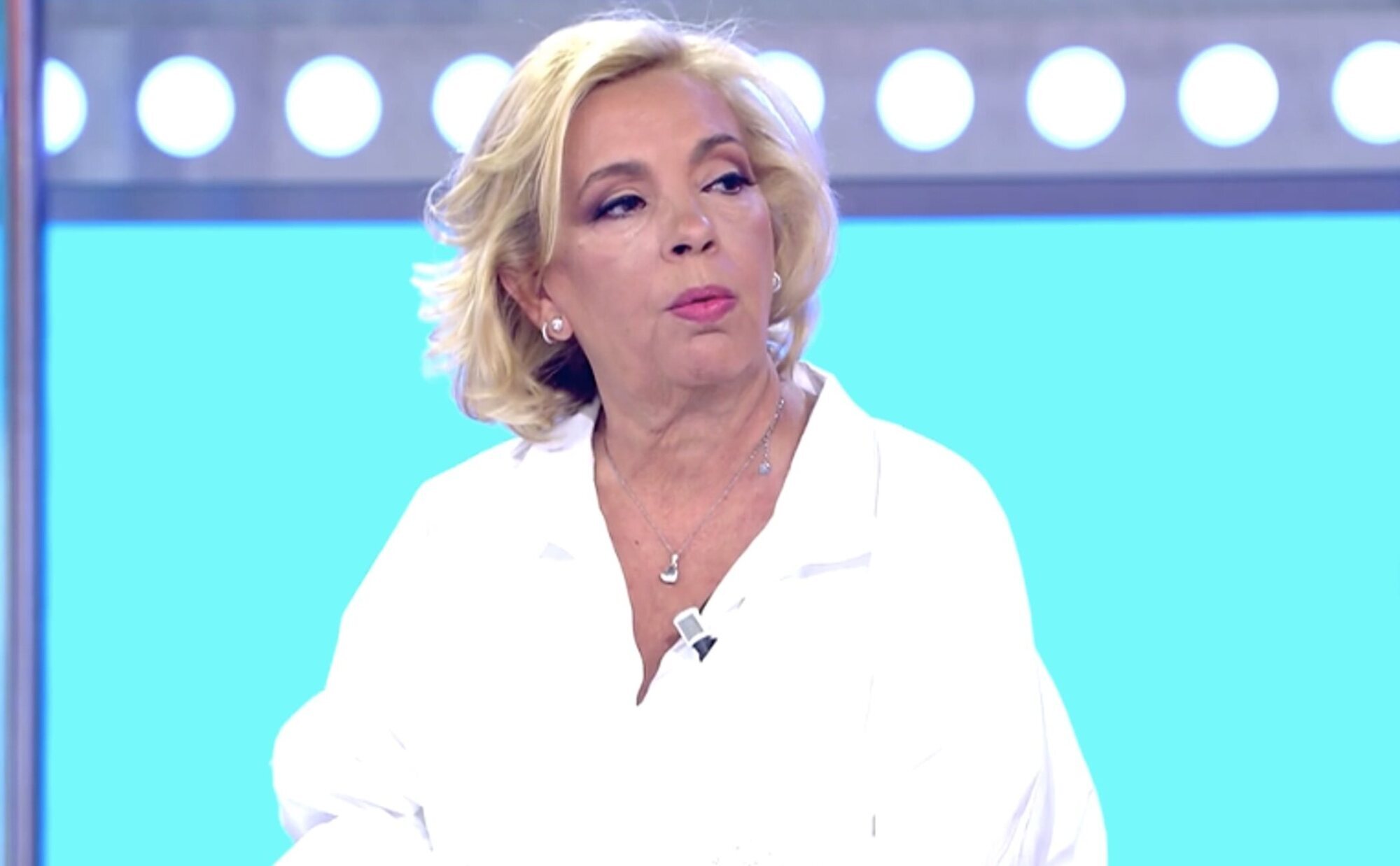 Carmen Borrego, harta de la actitud de Gustavo: "Si tengo una conversación con un amigo no llego a un plató y doy un titular"