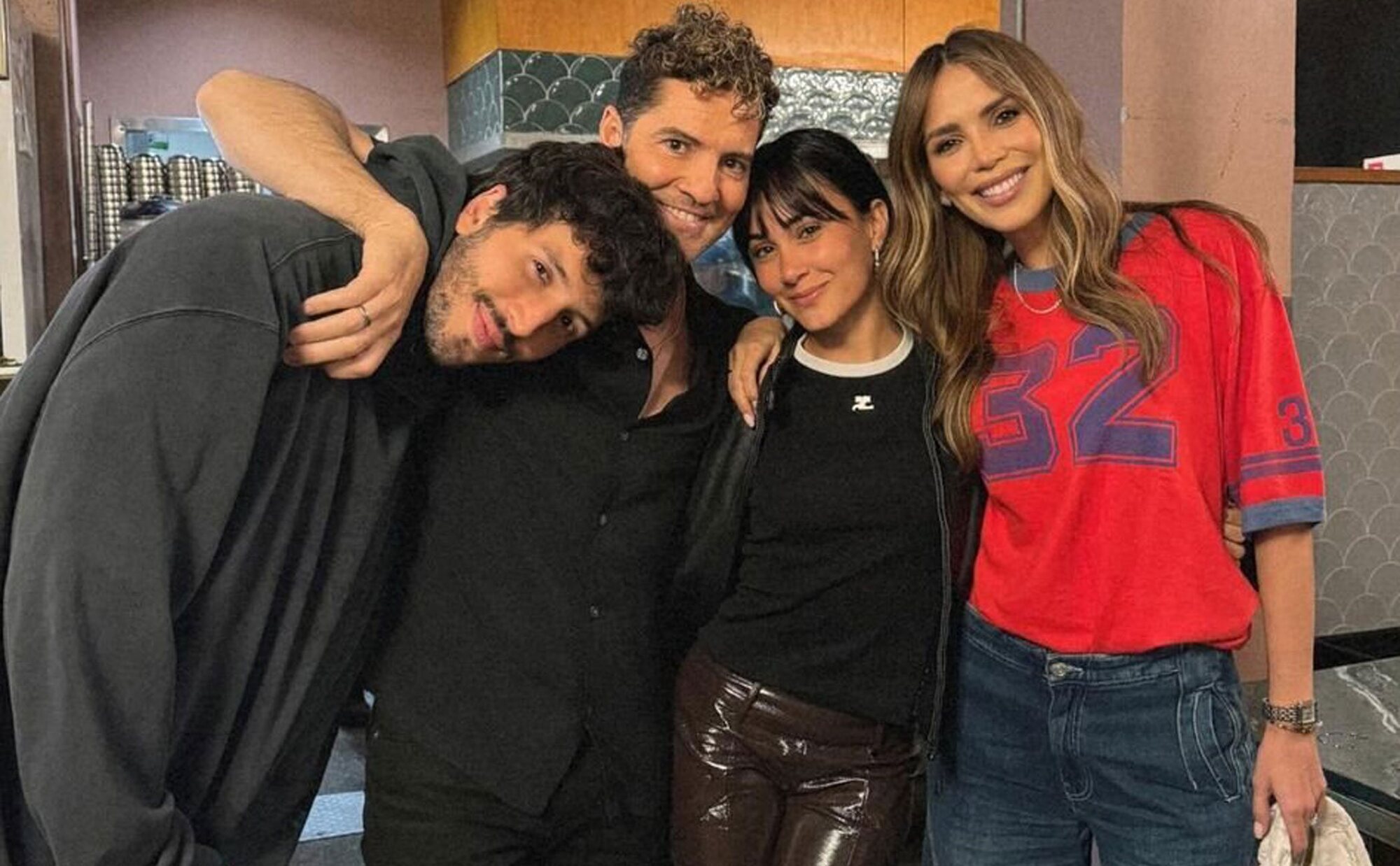 Quedada de parejas: el plan de David Bisbal y Rosanna Zanetti con Aitana y Sebastián Yatra en Los Angeles