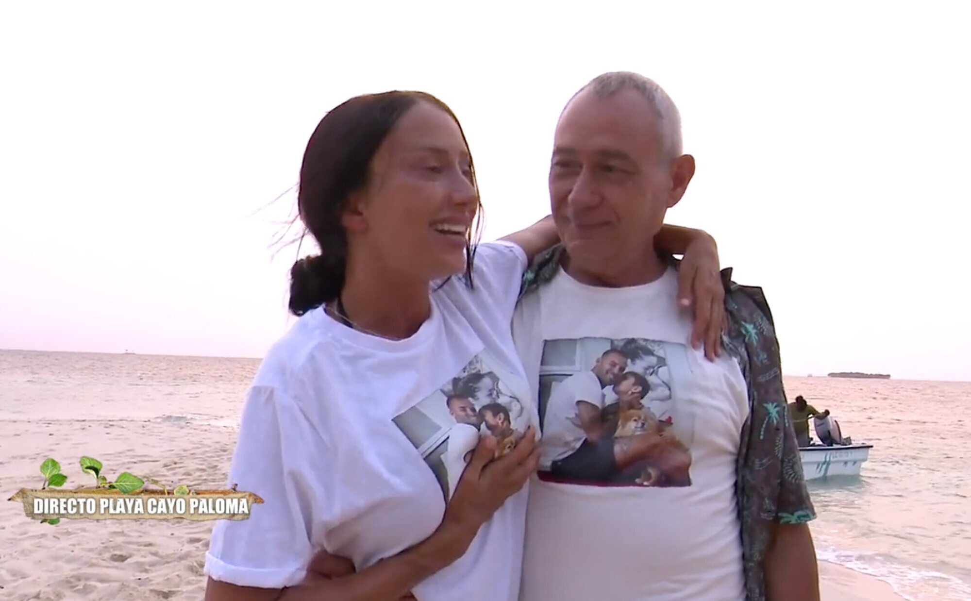 El emotivo reencuentro de Aurah Ruiz con su padre en 'Supervivientes 2024' tras sufrir varias crisis de ansiedad