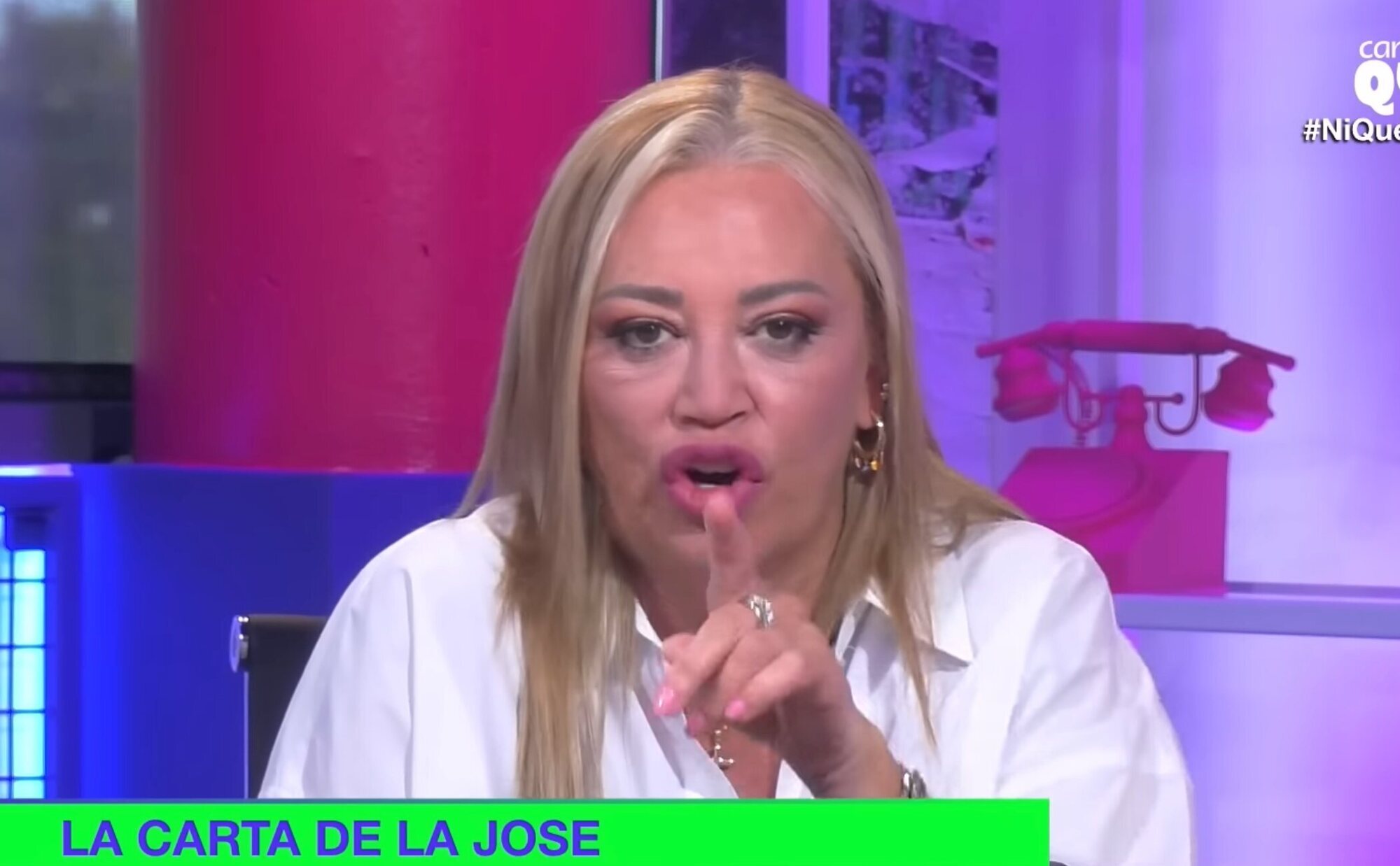 Belén Esteban intenta enterrar el hacha de guerra con María José Campanario, pero advierte: "En tu p*** vida se te ocurra..."