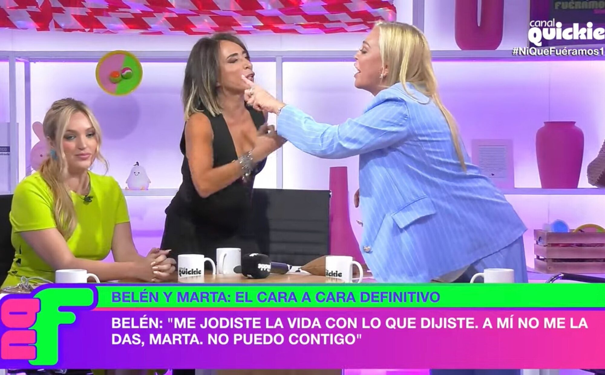 Así fue la fuerte bronca entre Marta Riesco y Belén Esteban: "¡Le puedes comer el coño a quien te salga de los cojones!"