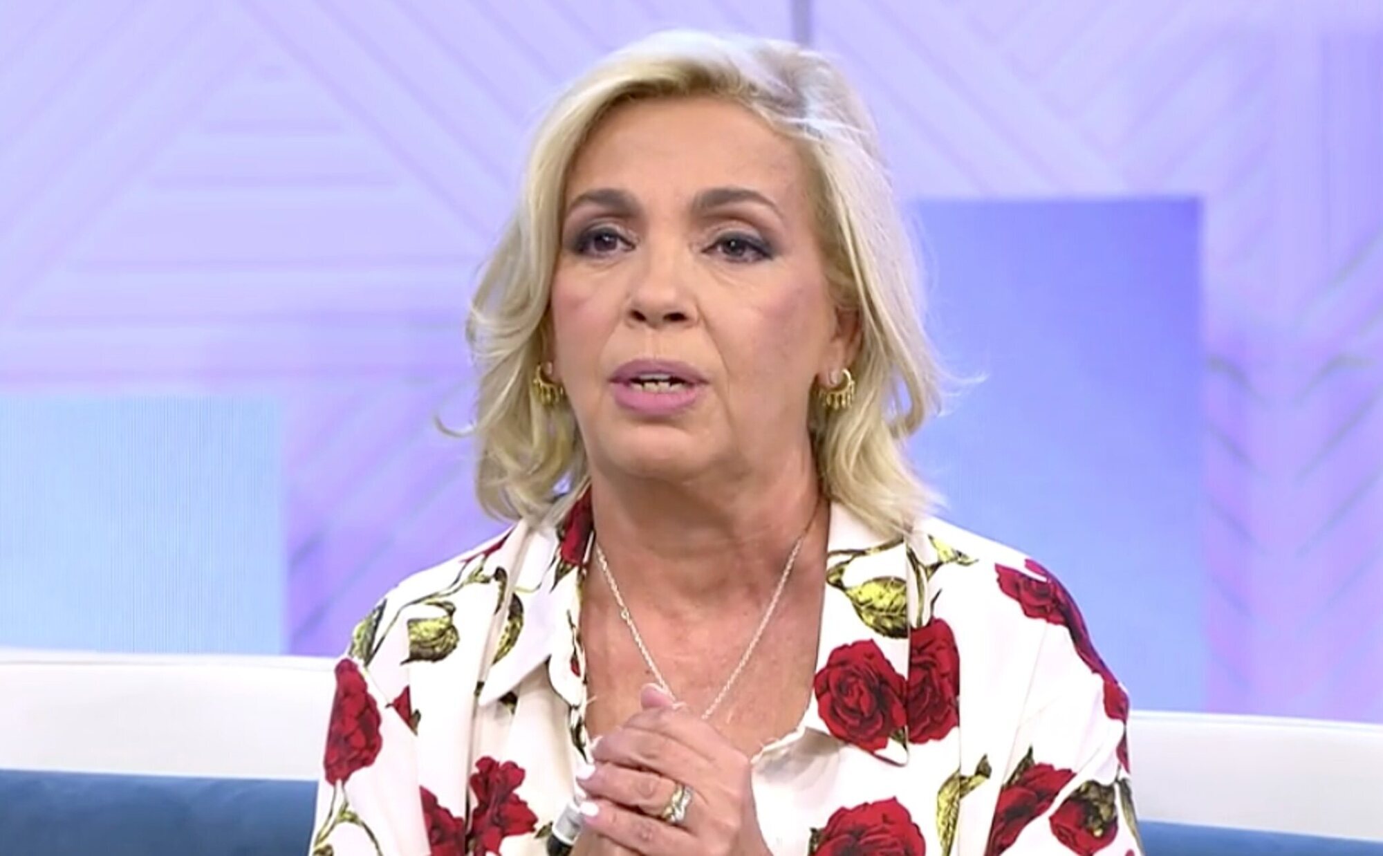 Carmen Borrego estalla ante las críticas tras la misa por María Teresa Campos: "No se amparen más en el amor a mi madre"