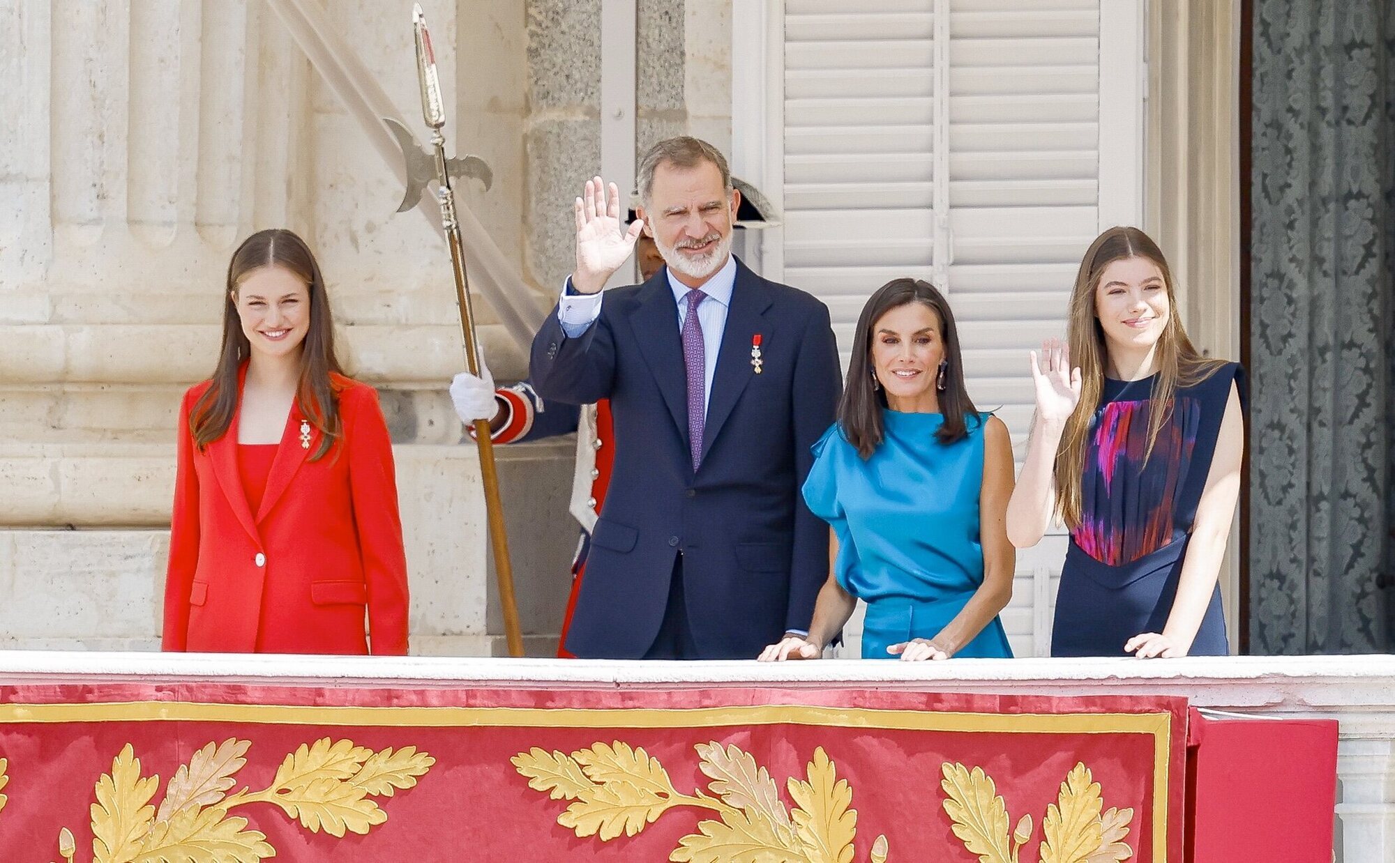 Así se celebró el décimo aniversario de reinado de Felipe VI con la Reina Letizia, la Princesa Leonor y la Infanta Sofía