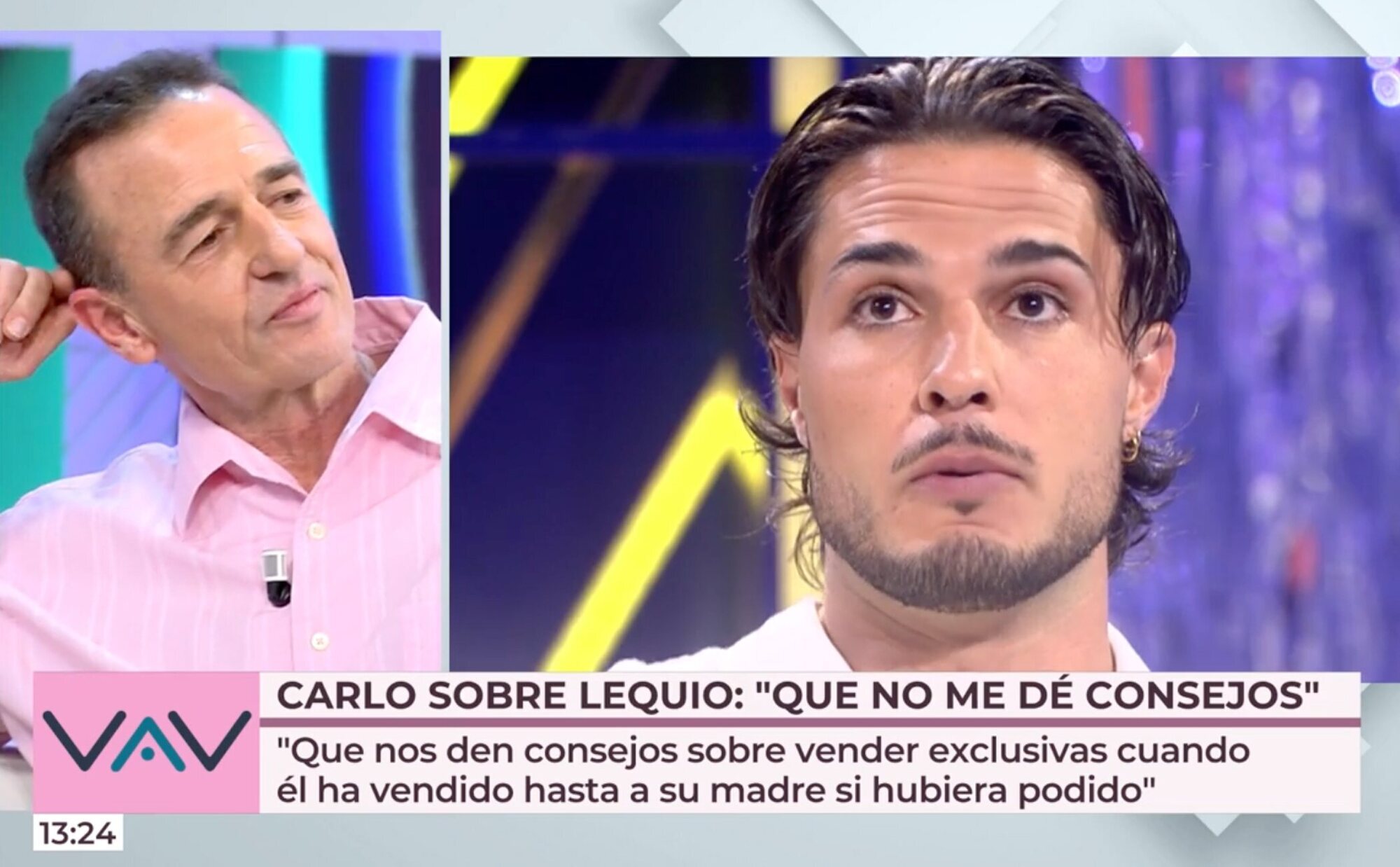 Alessandro Lequio responde a Carlo Costanzia: "Yo sería el último que le explicaría la historia de su madre"