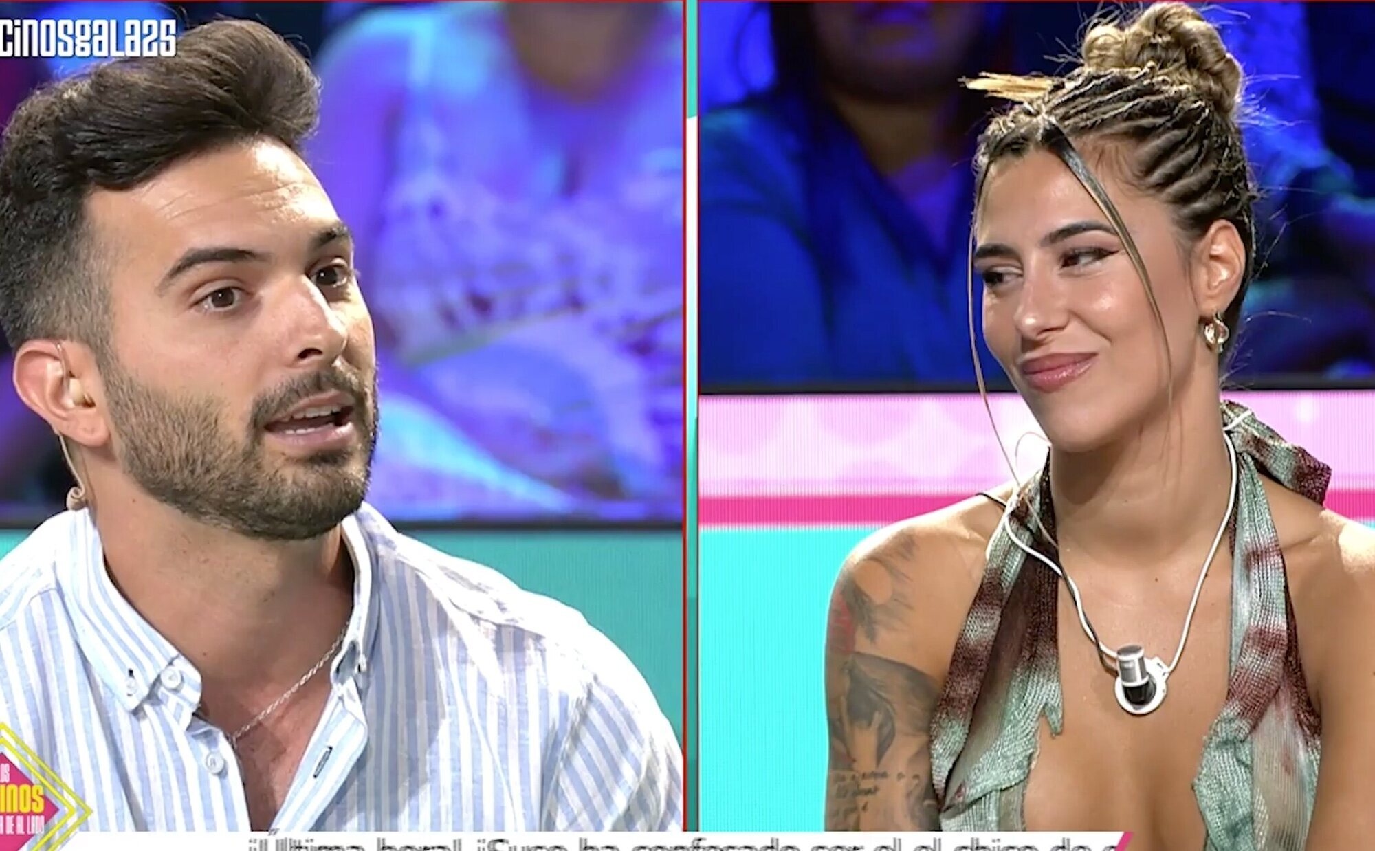 Bea Retamal revela su romance con Suso Álvarez y rompen en directo en 'Los vecinos de la casa de al lado'