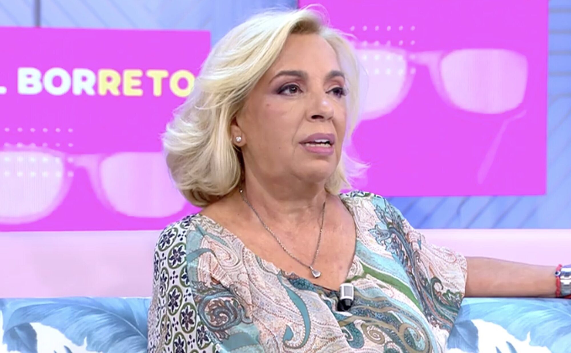 Carmen Borrego pide a su hijo que la dejen ejercer de abuela: "Me gustaría poder disfrutar de mi nieto"