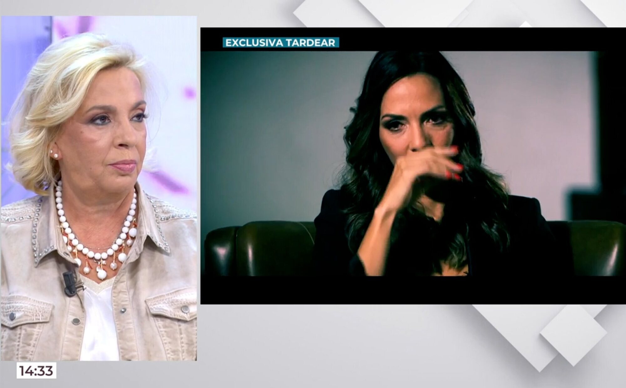 Carmen Borrego responde a la entrevista de Paola Olmedo: "Respecto a los audios, yo soy una víctima como ellos"