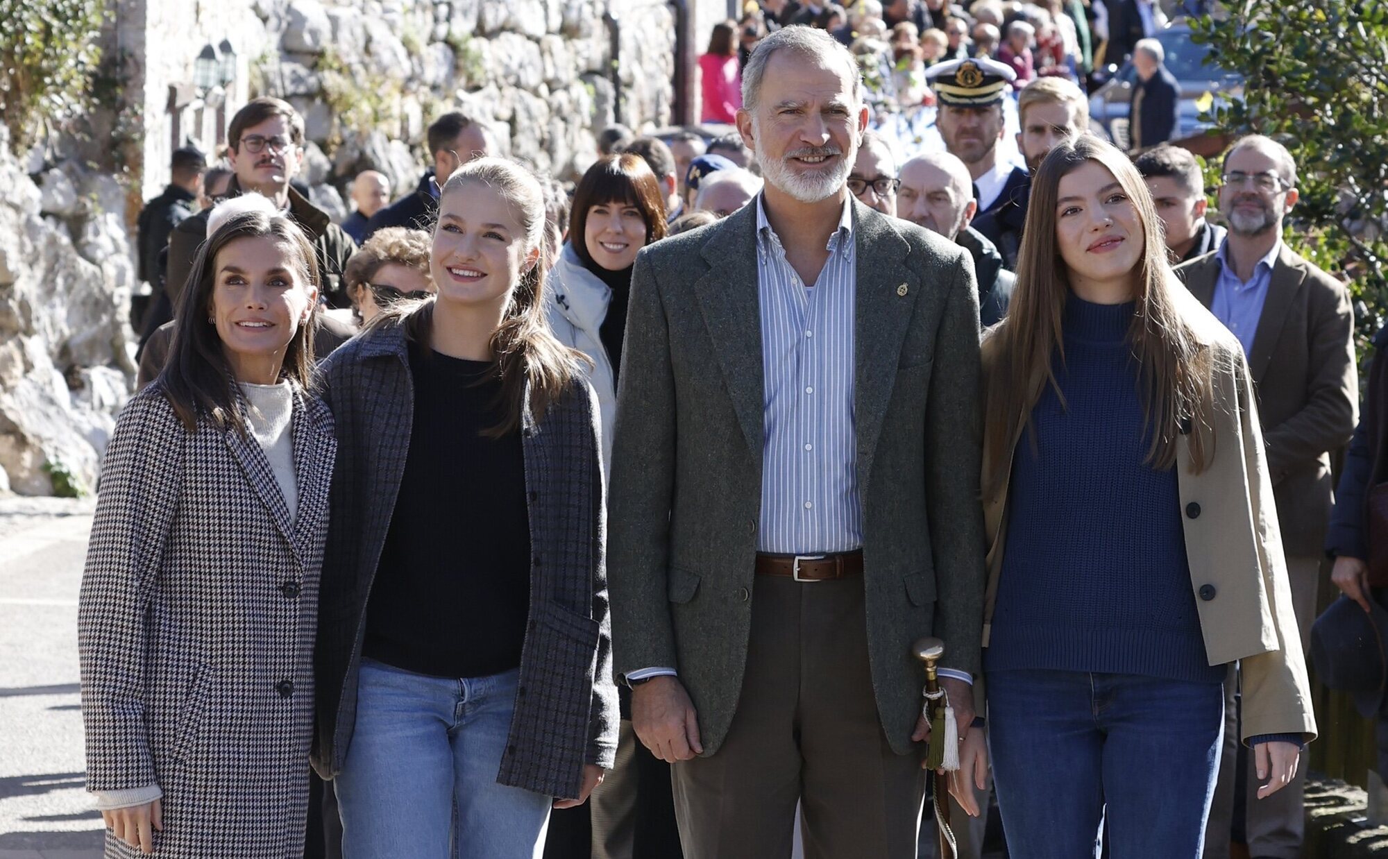 Así ha sido la visita de los Reyes Felipe y Letizia, la Princesa Leonor y la Infanta Sofía al Pueblo Ejemplar de Asturias 2024