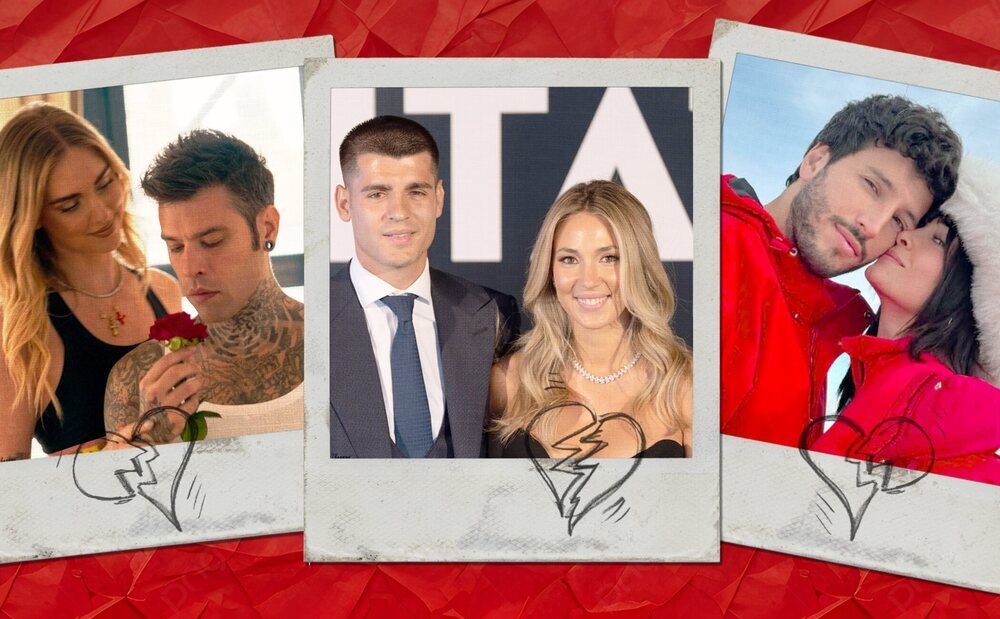 Las 24 rupturas de 2024: de Chiara y Fedez a Lola Lolita e Ibelky