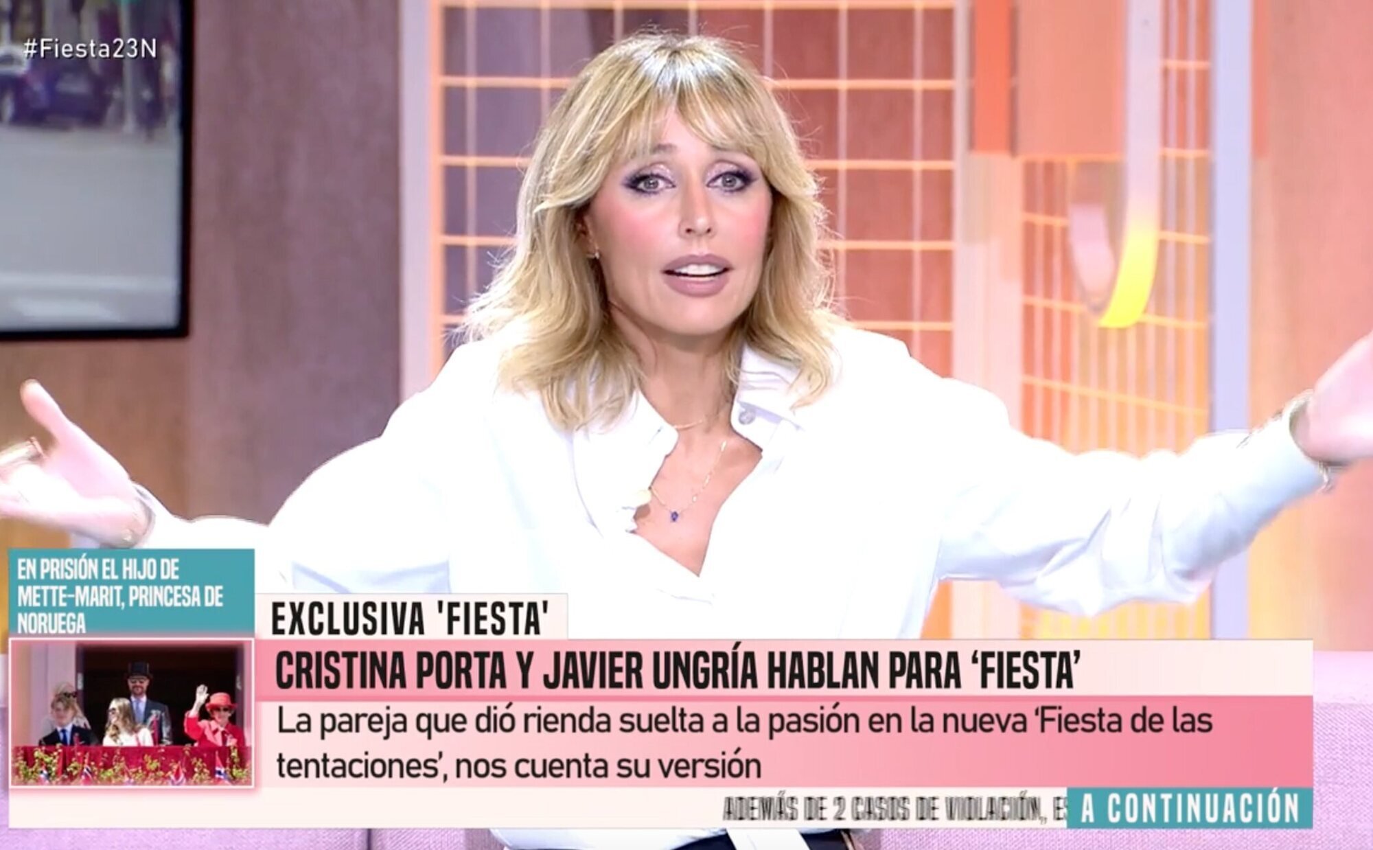 Emma García, decepcionada tras la exclusiva de 'Socialité' sobre Javier Ungría y Cristina Porta: "¡Vaya mierda!"