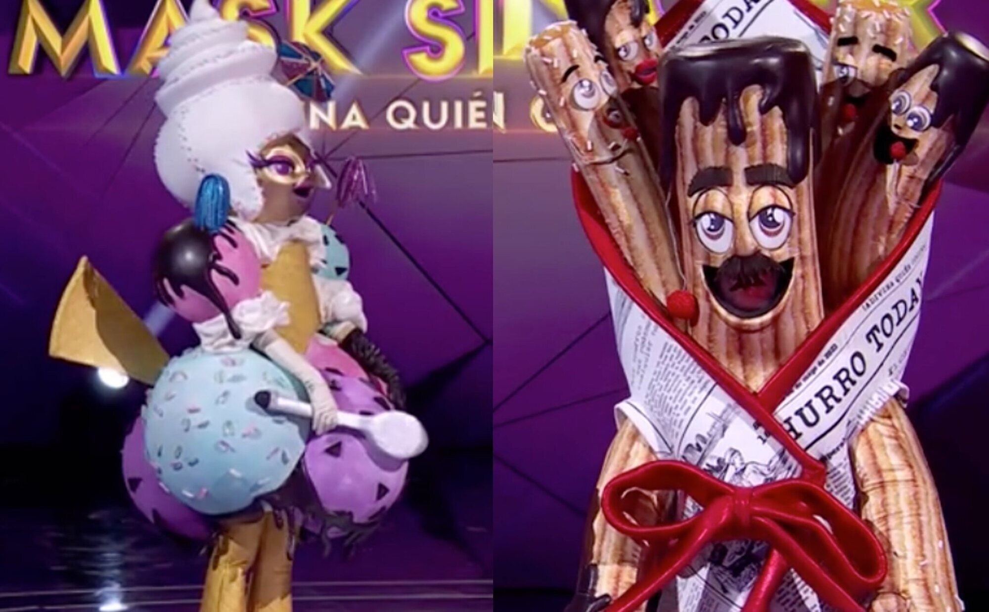 Ana Peleteiro y Antonio Lobato, nuevos famosos desenmascarados en 'Mask Singer 4'