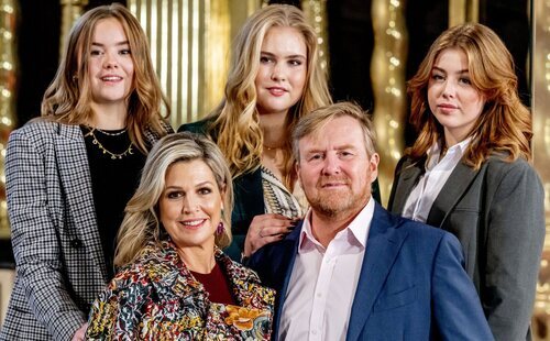 Guillermo Alejandro y Máxima de Holanda y sus hijas Amalia, Alexia y Ariane celebran la Navidad en Argentina