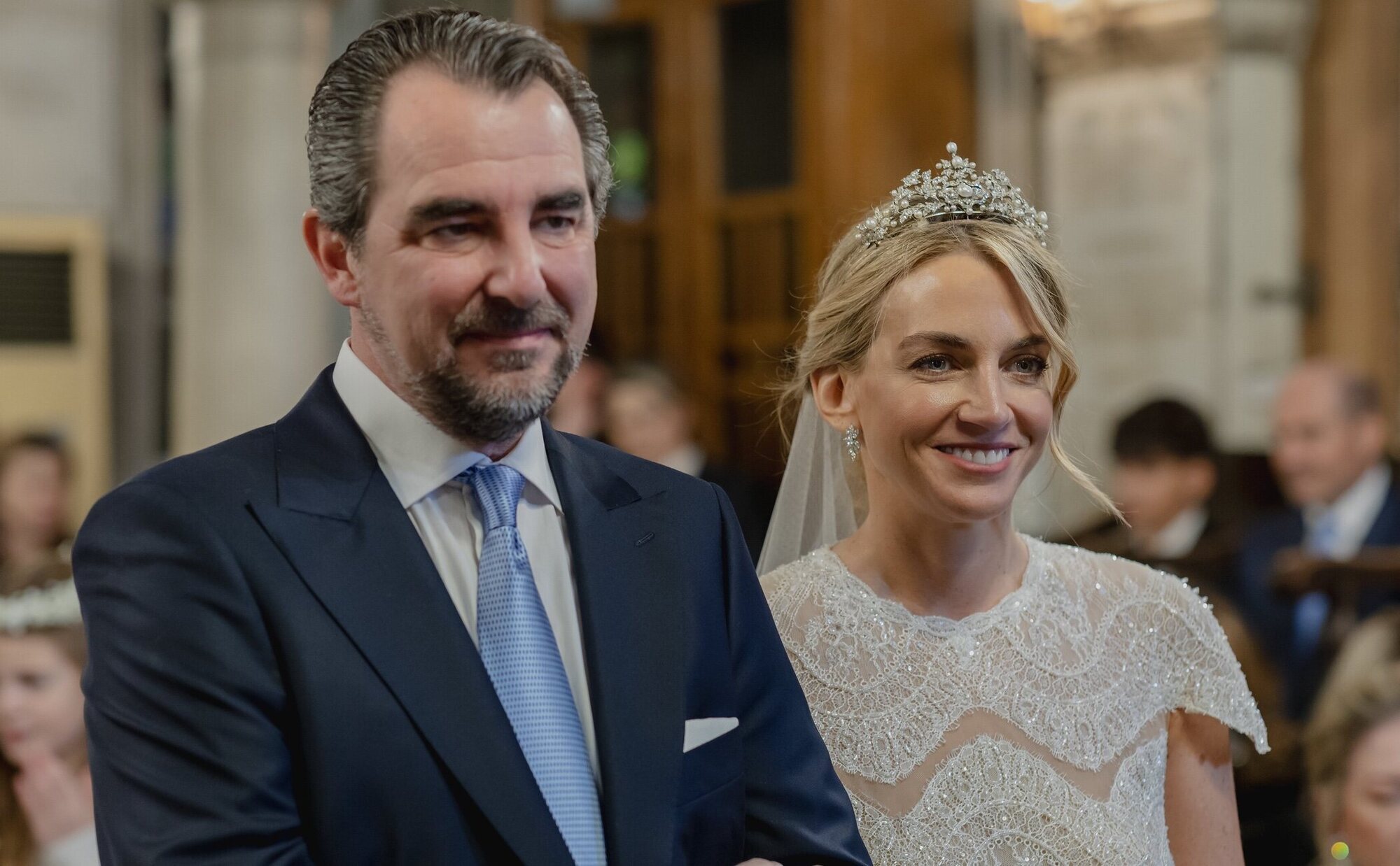 Salen a la luz fotos inéditas de la boda de Nicolás de Grecia y Chrysi Vardinoyannis