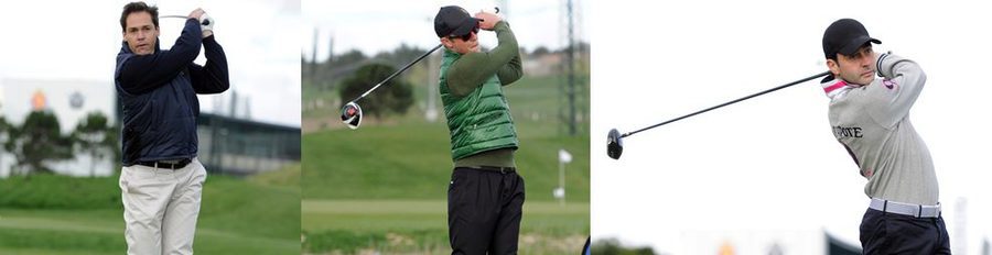 Luis Alfonso de Borbón, Guti y Enrique Ponce juegan al golf para el 'Desafío Fundación Seve Ballesteros