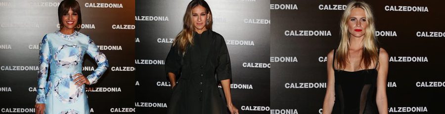 Paula Echevarría se codea con Sarah Jessica Parker en el Calzedonia Summer Show Forever Together