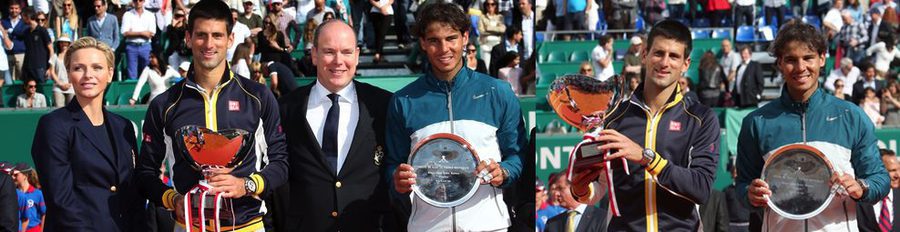 Novak Djokovic vence a Rafa Nadal en el Master de Monte-Carlo ante Alberto y Charlene de Mónaco