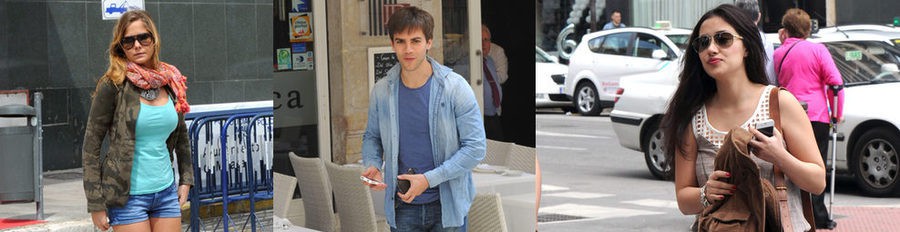 Marc Clotet, María Castro y Natalia Sánchez disfrutan de Málaga durante el Festival de Cine 2013