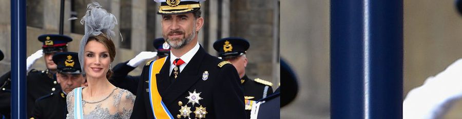 Los Príncipes Felipe y Letizia y el resto de Casas Reales, testigos de la investidura del Rey Guillermo Alejandro