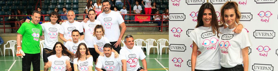 Jesús Olmedo, Gonzalo Miró y Norma Ruiz, protagonistas de un partido de fútbol solidario