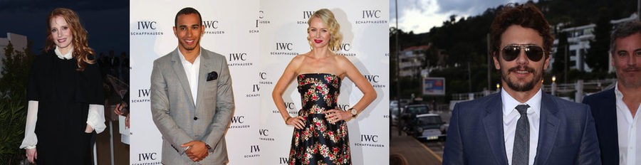 Jessica Chastain, Naomi Watts, Bérénice Bejo, James Franco y Hamilton, de fiesta por Cannes