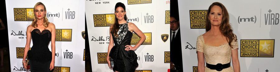 Diane Kruger, Melissa Leo y Jennifer Carpenter asisten a la entrega de los Critics Choice Television Awards 2013