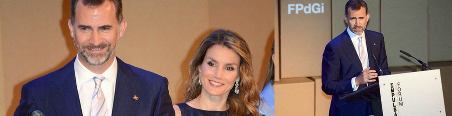 Los Príncipes Felipe y Letizia entregan los Premios Fundación Príncipe de Girona 2013