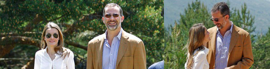 Los Príncipes Felipe y Letizia visitan el Parque Nacional de la Sierra de Guadarrama