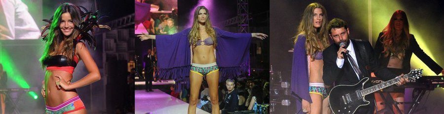 Malena Costa y Verónica Blume desfilan con la nueva colección de Laura Sánchez en el 'Cosmic Girls Show'