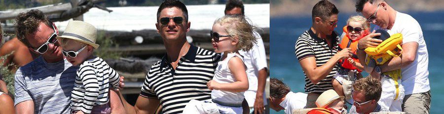 David Furnish, vacaciones con Neil Patrick Harris and David Burtka y sin Elton John en Saint-Tropez