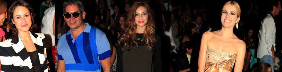 Aída Folch, Boris Izaguirre y Norma Ruiz en el front row de la Madrid Fashion Week primavera/verano 2014