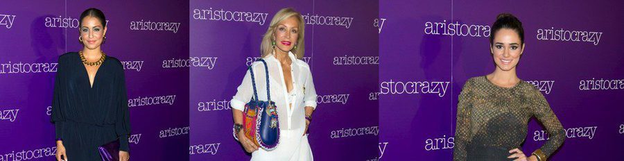 Carmen Lomana, Hiba Abouk y Alicia Sanz presentan la nueva colección de Aristocrazy