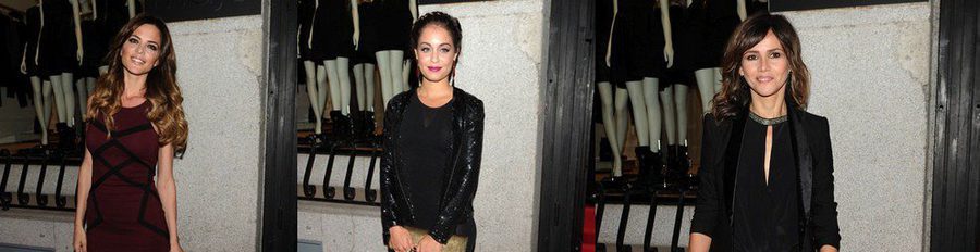 Romina Belluscio, Hiba Abouk, Angy y Goya Toledo inauguran la nueva tienda Maje en Madrid