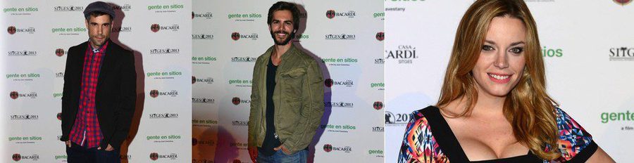 Unax Ugalde, Marc Clotet y Carolina Bang acuden al estreno de 'Gente en sitios' en el Festival de Sitges 2013