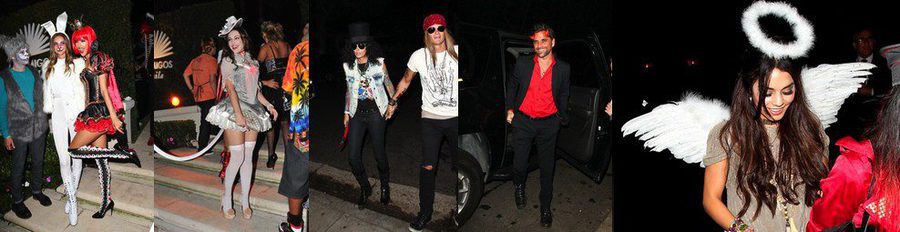 Alessandra Ambrosio, Vanessa Hudgens y Cindy Crawford, de 'Halloween Party' en Los Ángeles