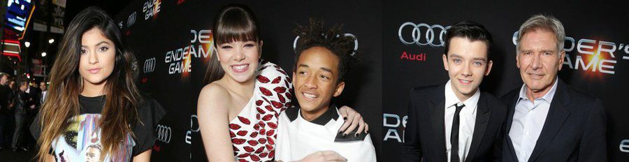 Kylie Jenner, Hailee Steinfeld y Jaden Smith acuden a la premiere de 'El juego de Ender' en Los Angeles