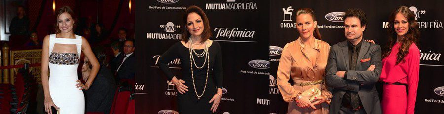 Michelle Jenner, Eva González, Gloria Estefan y Pepe Viyuela recogen sus Premios Ondas 2013