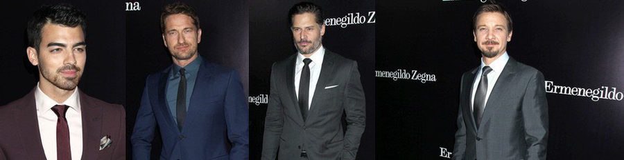 Joe Jonas, Gerard Butler y Joe Manganiello entre los asistentes a la apertura de una tienda en Beverly Hills