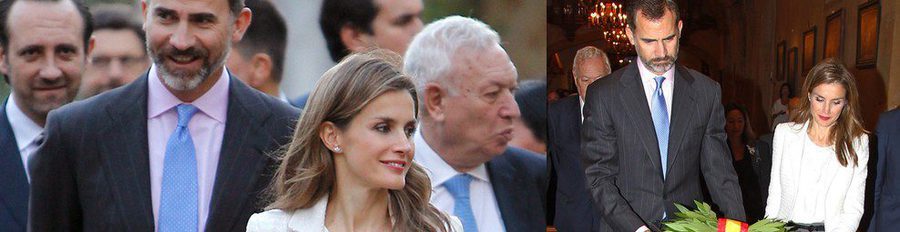 Los Príncipes Felipe y Letizia inician su viaje a California visitando la Misión de San Carlos Borromeo